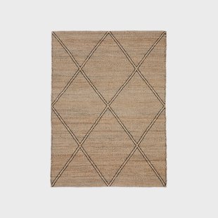 Kave Home Vloerkleed 'Vallalta' Jute, 160 x 230cm