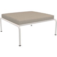 HOUE AVON Lounge Ottoman Muted White - Sunbrella Heritage ash