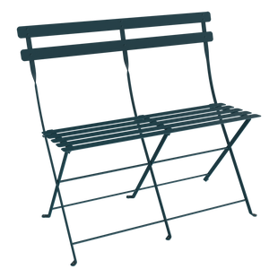 Fermob Bistro 2-zits opklapbank - 21 acapulcoblauw