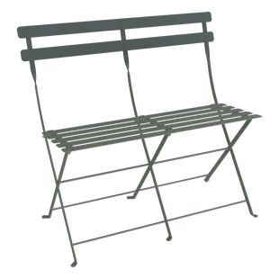 Fermob Bistro 2-zits opklapbank - 26 stormgrijs