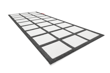 fatboy Carpretty - Catwalk vloerkleed - zwart/wit