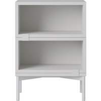 Muuto Stacked Storage Bedside Stable Configuratie 1 - grijs