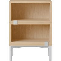 Muuto Stacked Storage Bedside Stable Configuratie 1 - eiken