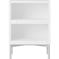 Muuto Stacked Storage Bedside Stable Configuratie 1 - wit