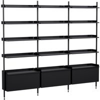 HAY Pier Systeem 123 - black