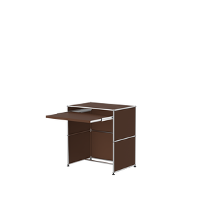 USM Haller Bureau met uittrekblad - 22 bruin