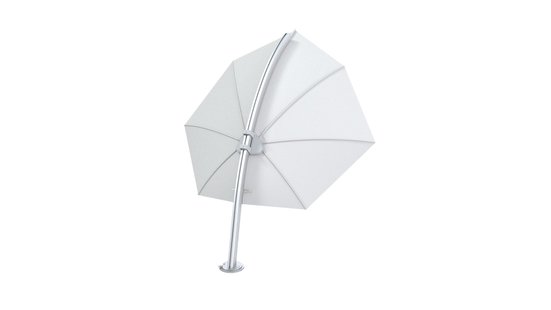 Umbrosa Icarus ALU parasol - natural - zonder paraplustandaard