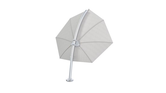 Umbrosa Icarus ALU parasol - marble - zonder paraplustandaard