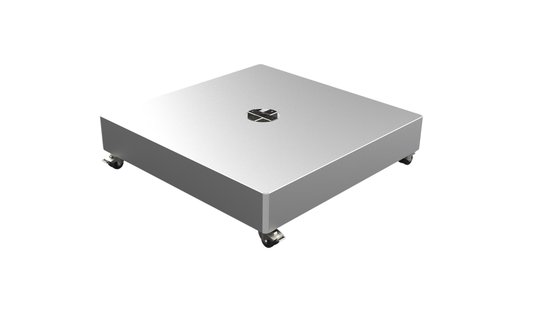 Umbrosa Icarus ALU parasol - taupe - met parasolstandaard