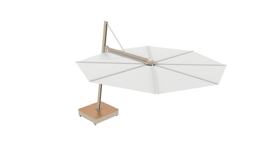 Umbrosa Versa UX Latte parasol - met parasolstandaard