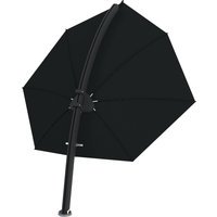 Umbrosa Icarus UX Volledig zwarte parasol - zonder paraplustandaard