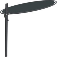 Umbrosa Eclipsum UX Volledig zwarte parasol - zonder paraplustandaard