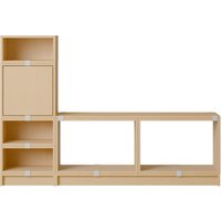 Muuto Stacked Storage Hallway Configuratie 1 - eiken