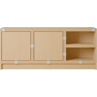 Muuto Stacked Storage Hallway Configuratie 2 - eiken