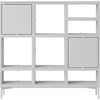 Muuto Stacked Storage Hallway Configuratie 3 - grijs