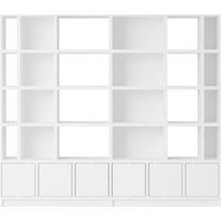 Muuto Stacked Storage Office Configuratie 1 - wit