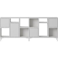 Muuto Stacked Storage Office Configuratie 3 - grijs