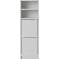 Muuto Stacked Storage Office Configuratie 4 - grijs