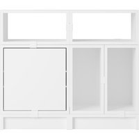 Muuto Stacked Storage Office Configuratie 5 - wit