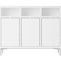 Muuto Stacked Storage Sideboard Configuratie 3 - wit