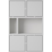 Muuto Stacked Storage Sideboard Configuratie 4 - grijs