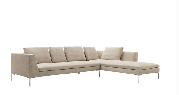 B&B Italia Charles Hoekbank - B&BItaliaElettraBastfarben - ChaiseRechts