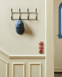 HAY Tape kapstok - small - metallic grey