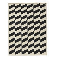 HAY Shift Kelim vloerkleed - black - 170 x 240 cm