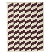 HAY Shift Kelim vloerkleed - 170 x 240 cm - burgundy