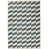 HAY Shift Kelim vloerkleed - 200 x 300 cm - blue