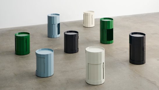 HAY Facet Cabinet - low - antraciet