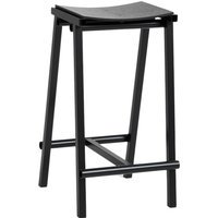 HAY Taburete 8 barkruk - H65 cm - black