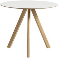 HAY Copenhague CPH20 tafel - wit - Ø 90 cm
