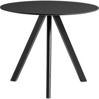 HAY Copenhague CPH20 tafel - zwart - Ø 90 cm