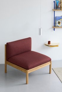 Moebe Half Moon Shelf - groot - Sand