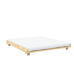 Karup Design Sociaal Bed - 101 clear lacquered - ohne Rückenlehne - zonder bijzettafel - 180 x 200 cm