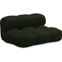 Objekte unserer Tage Sander Sofa Loveseat - Hug Me 032 Moosgrün