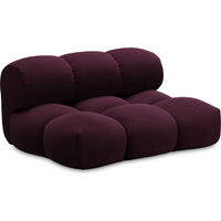 Objekte unserer Tage Sander Sofa Loveseat - Phoenix 541 plum