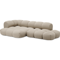 Objekte unserer Tage Sander Sofa Design 06 MAX links (4-zits) - Seoul 141 beige