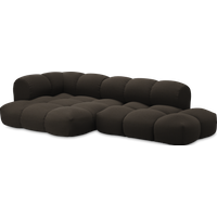 Objekte unserer Tage Sander Sofa Design 06 MAX links (4-zits) - Seoul 821 dark gray