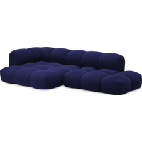 Objekte unserer Tage Sander Sofa Design 06 MAX links (4-zits) - Xtreme YS024 midnight blue