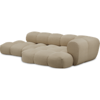 Objekte unserer Tage Sander Sofa Design 06 MAX rechts (4-zits) - Hug Me 071 Sand