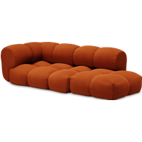 Objekte unserer Tage Sander sofa Design 05 links (3-zits) - A Perfect Flower Col. 008 amber