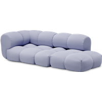 Objekte unserer Tage Sander sofa Design 05 links (3-zits) - Vidar 0723 lila blauw