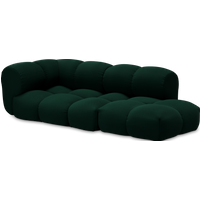 Objekte unserer Tage Sander sofa Design 05 links (3-zits) - Vidar 1062 Dennengroen