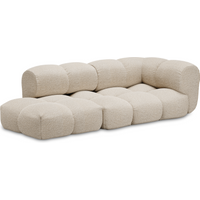 Objekte unserer Tage Sander sofa Design 05 rechts (3-zits) - Nimbus Col. 007 cream