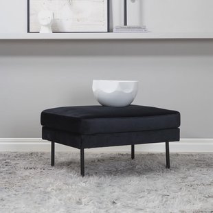 Nohr Hocker 'Bladimir' Velvet, kleur Zwart