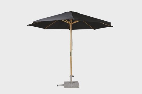 Nohr Parasol 'Damone' 300cm, kleur Zwart