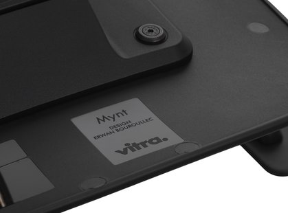 Vitra Mynt bureaudraaistoel - zwart - diepzwart