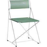 HAY X-Line stoel chroom - leek green